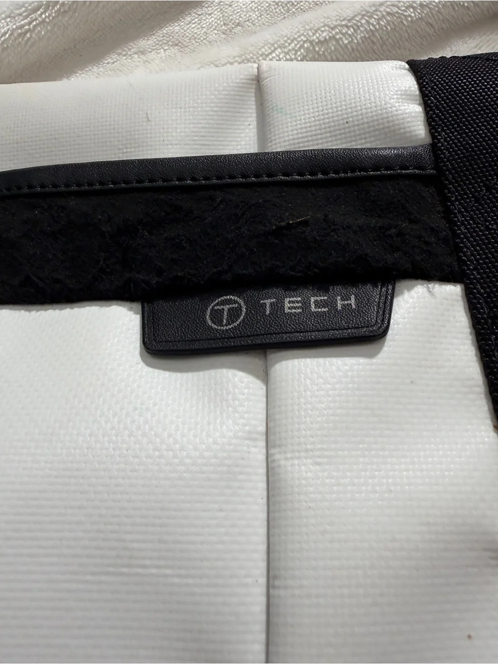 T-Tech by TUMI White Tactical Technical Messenger Bag Crossbody Techwear 59671WT